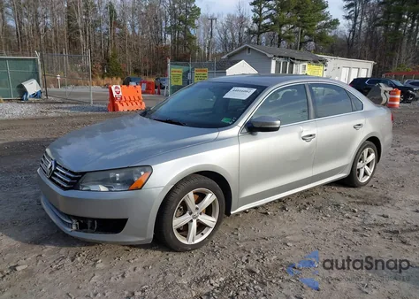 2014 Volkswagen Passat 1.8T Se from USA, damaged, VIN 1VWBS7A35EC100666